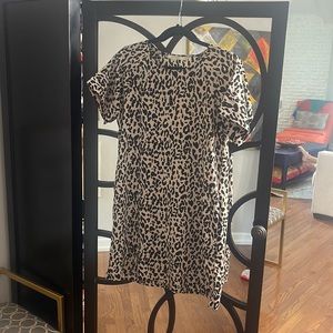 Leopard print dress